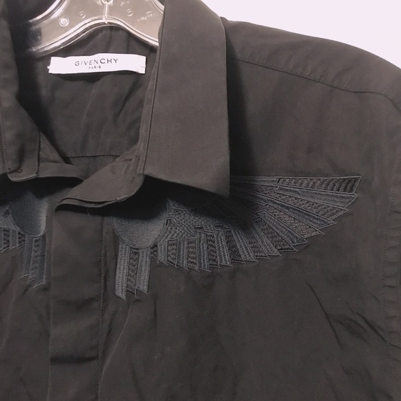 Givenchy Wing Embroidered Long Sleeve Shirt - Picture 6 of 6